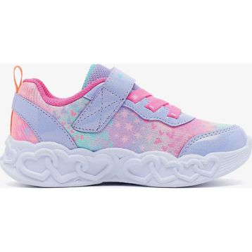 Skechers 303261N LVMT Infinite Heart Lights - Heart Jewels Mor Çocuk Işıklı Spor Ayakkabı