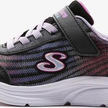 Skechers 303393L BKMT Wavy Lites-Hydro Crush Siyah Kız Çocuk Spor Ayakkabı
