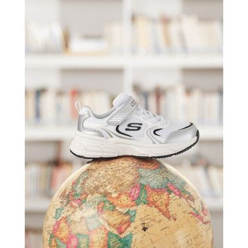 Skechers 303692L WSL Retro-graph Beyaz Çocuk Spor Ayakkabı