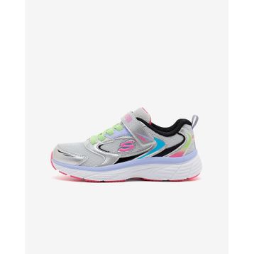 Skechers 303698L SMLT Vintage Tread Gri Çocuk Spor Ayakkabı