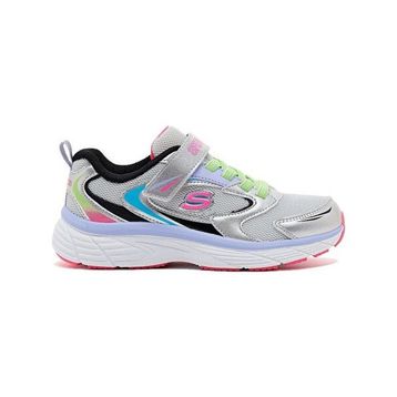 Skechers 303698L SMLT Vintage Tread Gri Çocuk Spor Ayakkabı