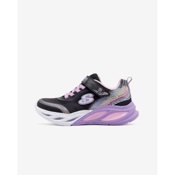Skechers 303709L BKMT Cosmic Glow Rainbow Beam Siyah Çocuk Işıklı Spor Ayakkabı