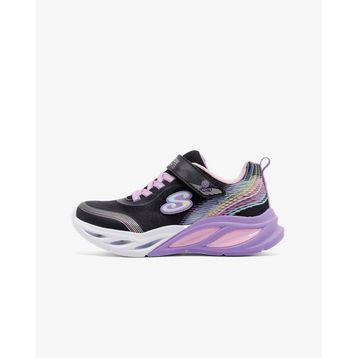 Skechers 303709L BKMT Cosmic Glow Rainbow Beam Siyah Çocuk Işıklı Spor Ayakkabı