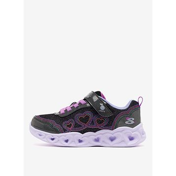 Skechers 303736L BKMT Heart Lights Siyah Çocuk Işıklı Spor Ayakkabı