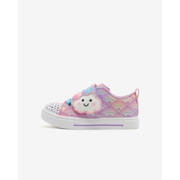 Skechers 314828N LVMT Twinkle Sparks - Cloud Cutie Mor Çocuk Işıklı Spor Ayakkabı