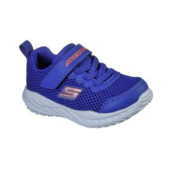 Skechers 400083N Blor Nitro Sprint Krodon Saks Mavi Bebek Spor Ayakkabı