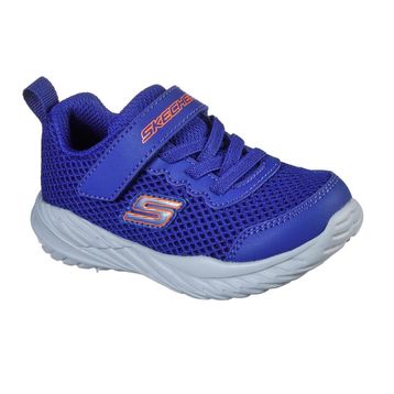 Skechers 400083N Blor Nitro Sprint Krodon Saks Mavi Bebek Spor Ayakkabı
