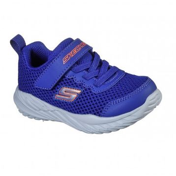 Skechers 400083N Blor Nitro Sprint Krodon Saks Mavi Bebek Spor Ayakkabı