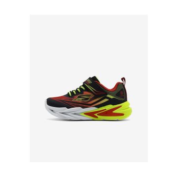 Skechers 400139L-BKRD Flexglow Ultra Siyah Işıklı Büyük Erkek Çocuk Spor Ayakkabı