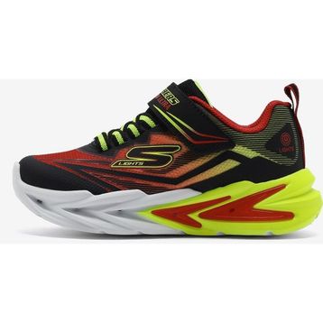 Skechers 400139L-BKRD Flexglow Ultra Siyah Işıklı Büyük Erkek Çocuk Spor Ayakkabı