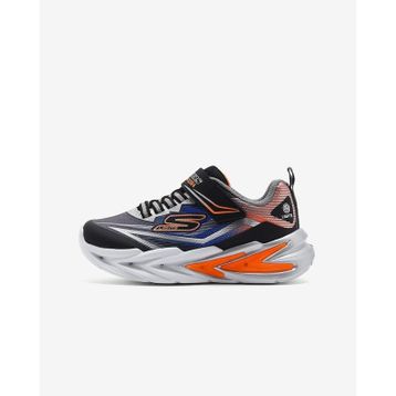 Skechers 400139LBKSL Flexglow Ultra Siyah Işıklı Büyük Erkek Çocuk Spor Ayakkabı
