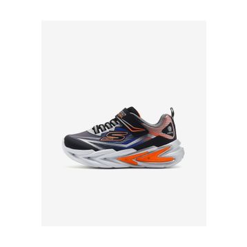 Skechers 400139LBKSL Flexglow Ultra Siyah Işıklı Büyük Erkek Çocuk Spor Ayakkabı