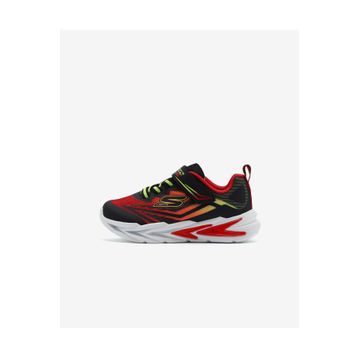 Skechers 400139NBKRD Flexglow Ultra Siyah Işıklı Küçük Erkek Çocuk Spor Ayakkabı