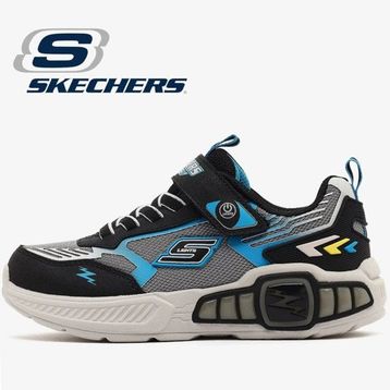 Skechers 400151L BCBL Light Storm 3.0 Siyah Çocuk Işıklı Spor Ayakkabı