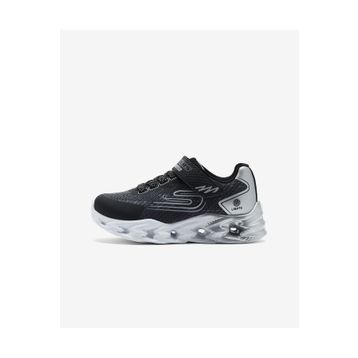 Skechers 400604L BKSL Vortex 2.0 Quantroıd Büyük Siyah Işıklı Erkek Çocuk Spor Ayakkabı