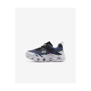 Skechers 400605N SLBK Vortex 2.0 Gri Çocuk Işıklı Spor Ayakkabı