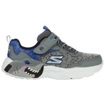 Skechers 400617L CCBL Creature Lights Büyük Gri Işıklı Erkek Çocuk Spor Ayakkabı