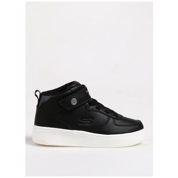 Skechers 400622L BLK Sport Court 92 Show Starter Siyah Işıklı Büyük Erkek Çocuk Spor Ayakkabı