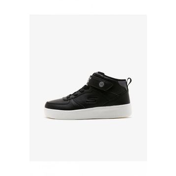 Skechers 400622L BLK Sport Court 92 Show Starter Siyah Işıklı Büyük Erkek Çocuk Spor Ayakkabı
