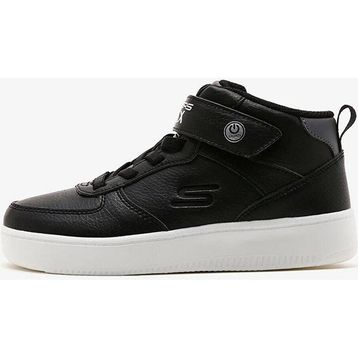 Skechers 400622L BLK Sport Court 92 Show Starter Siyah Işıklı Büyük Erkek Çocuk Spor Ayakkabı