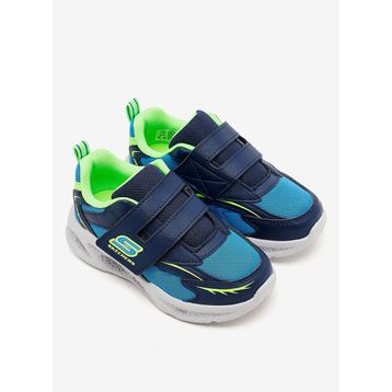Skechers 401498N NVLM Meteor-lights - Glow Spike Mavi Çocuk Işıklı Spor Ayakkabı