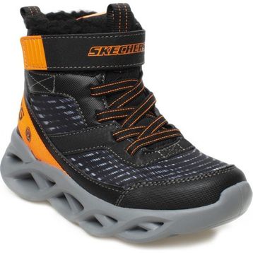 Skechers 401651L Twisted Brights Siyah Erkek Çocuk Bot