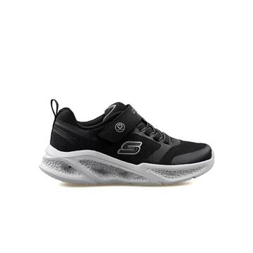 Skechers 401675L BKGY Skechers Meteor Lights Siyah Erkek Çocuk Spor Ayakkabı