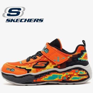 Skechers 402162N ORBK Mega Scene Turuncu Çocuk Spor Ayakkabı