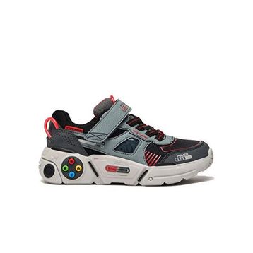 Skechers 402270L GYMT Gametronix 2.0 Gri Çocuk Spor Ayakkabı