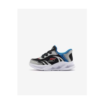 Skechers 403848N SLBK Meteor Lights Brisk Beams Küçük Gri Işıklı Erkek Çocuk Spor Ayakkabı