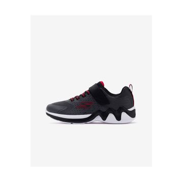 Skechers 403992L CCBK Siyah Wave Tek Büyük Gri Erkek Çocuk Spor Ayakkabı