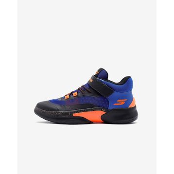 Skechers 406068L BLBK Skx Court Hype - Hooper-hero Mavi Çocuk Basketbol Spor Ayakkabı