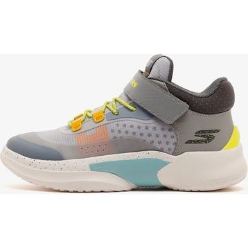 Skechers 406068L GYYL Skx Court Hype - Hooper - Hero Gri Çocuk Basketbol Spor Ayakkabı