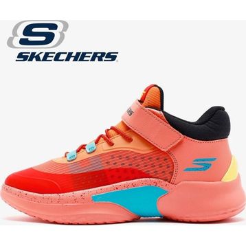 Skechers 406068L ORMT Skx Court Hype - Hooper-hero Turuncu Çocuk Basketbol Spor Ayakkabı