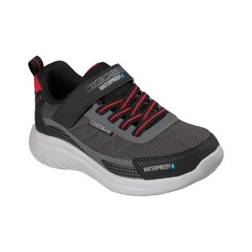 Skechers 406341L BKCC Bounder 2.0 - Aqua Pace Siyah Çocuk Spor Ayakkabı
