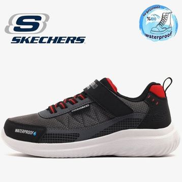 Skechers 406341L BKCC Bounder 2.0 - Aqua Pace Siyah Çocuk Spor Ayakkabı
