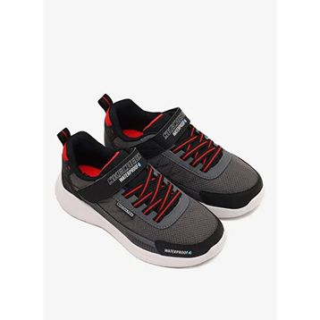 Skechers 406341L BKCC Bounder 2.0 - Aqua Pace Siyah Çocuk Spor Ayakkabı