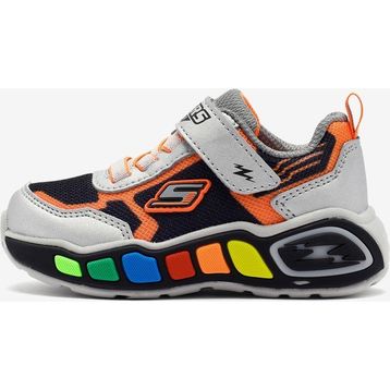Skechers 407606N SLBK Play Scene Storm Brights Küçük Gri Erkek Çocuk Spor Ayakkabı