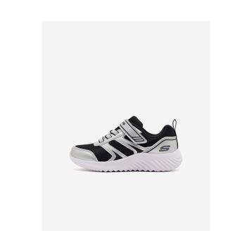Skechers 407609N SLBK Bounder Gri Çocuk Spor Ayakkabı
