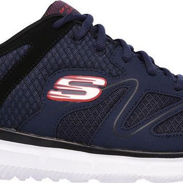 Skechers 58350 NVBK Satisfaction Flash Point Erkek Spor Ayakkabı