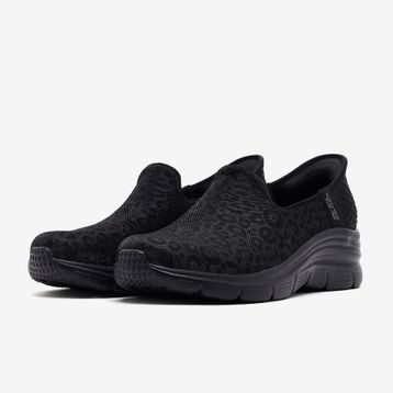 Skechers 896414TK BBK Fashion Fit Siyah Kadın Spor Ayakkabı