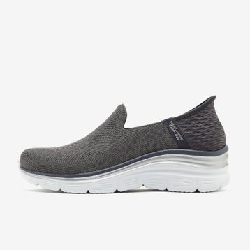 Skechers 896414TK CHAR Fashion Fit Gri Kadın Spor Ayakkabı