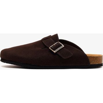 Skechers Aidan 205297 CHOC Kahverengi Süet Erkek Terlik