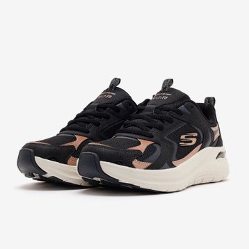Skechers Arch Fit 2.0 150332-BKRG Siyah Kadın Spor Ayakkabı