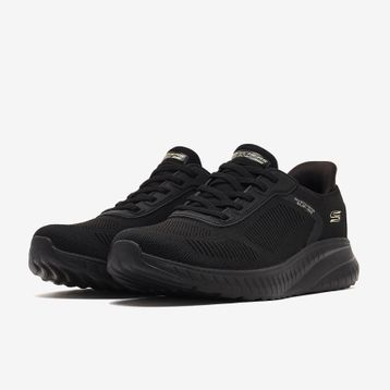 Skechers Bobs Squad Chaos Current Muse 117497 BBK Siyah Spor Ayakkabı