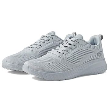 Skechers Bobs Squad Chaos Gri Kadın Spor Ayakkabı