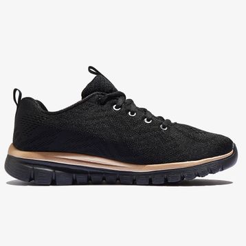 Skechers Graceful-get Connected-12615 Siyah Kadın Spor Ayakkabı