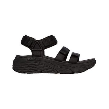 Skechers Max Cushioning - Lured 140218-BBK Siyah Kadın Sandalet