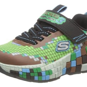 Skechers Mega-Craft 4K 402160L BRMT Büyük Erkek Çocuk Kahverengi Spor Ayakkabı