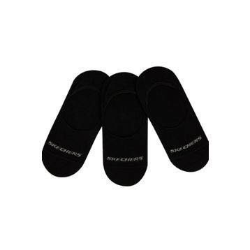 Skechers S192134-001 U SKX No Show Socks 3 Pack Unisex Siyah Çorap